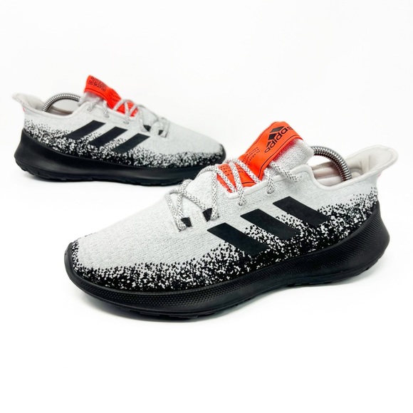 SOLD! Adidas SenseBounce+ Running Shoes Cloud White Core Black G27478 - Picture 2 of 12